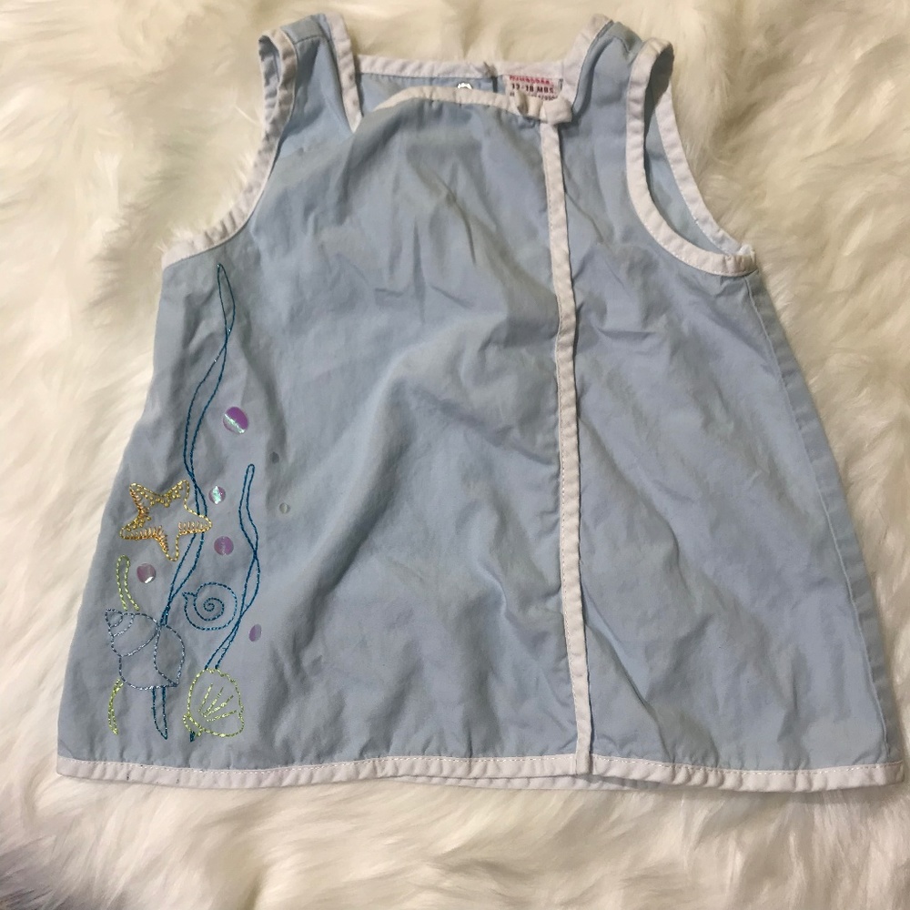 Gymboree ocean themed dress 12-18M